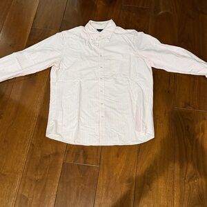 Men's Pink Striped Dress Shirt